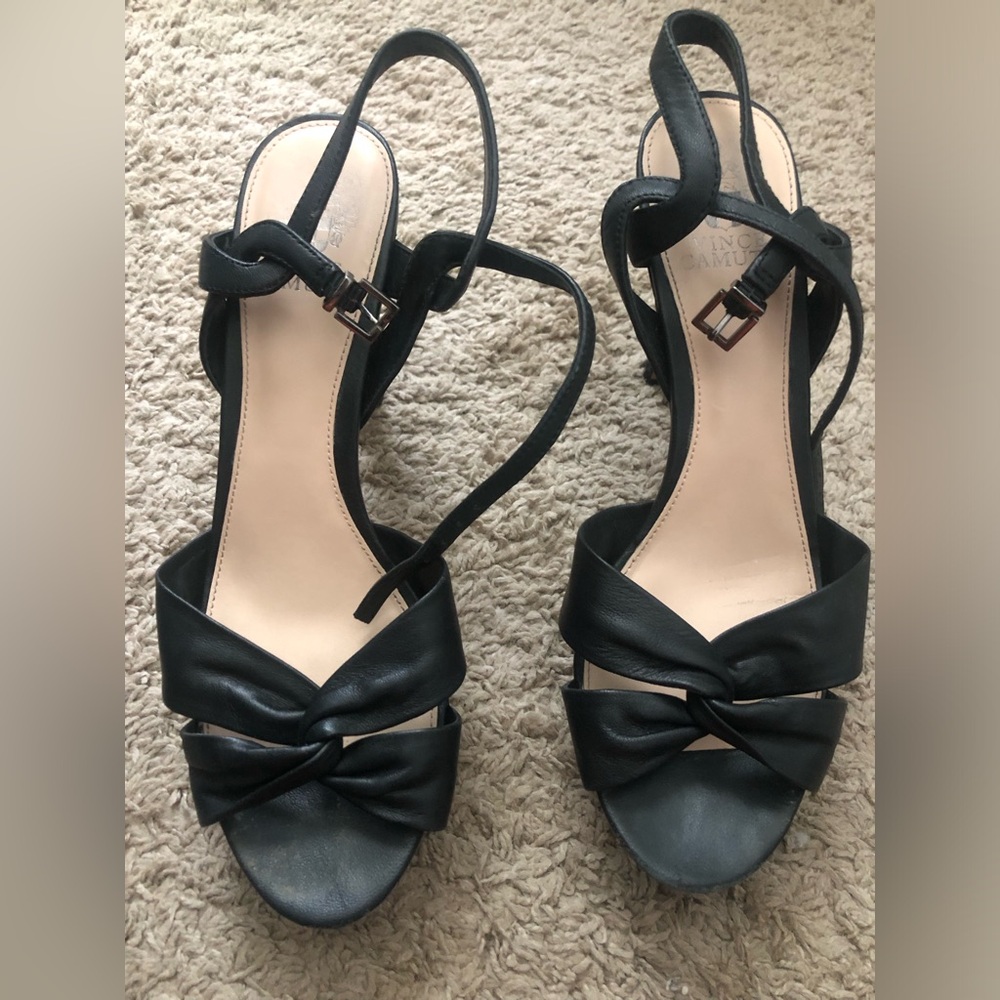 Vince Camuto Black Heels